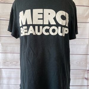 JCrew Merci Beaucoup T-Shirt, Size XL